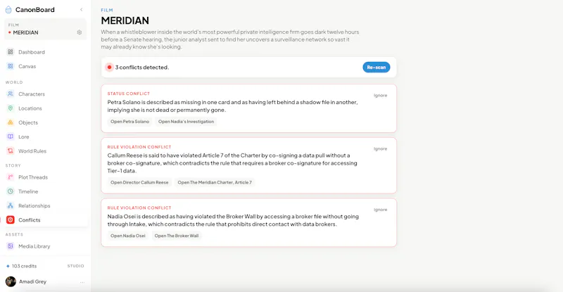 CanonBoard screenshot 4
