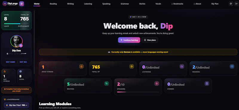 DipLangs screenshot 4