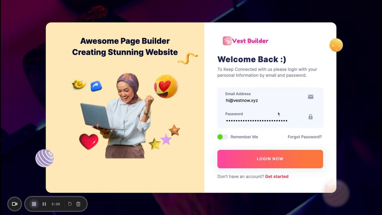 Vest Builder gallery image