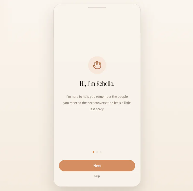Rehello screenshot 2