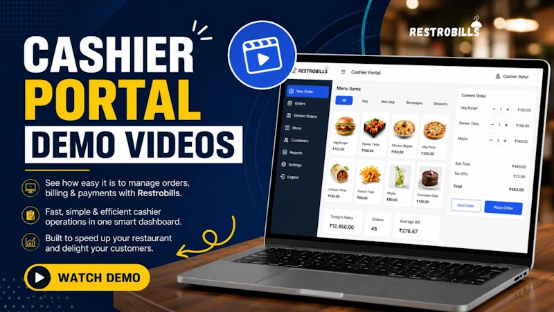 RestroBills screenshot 1 (video preview)