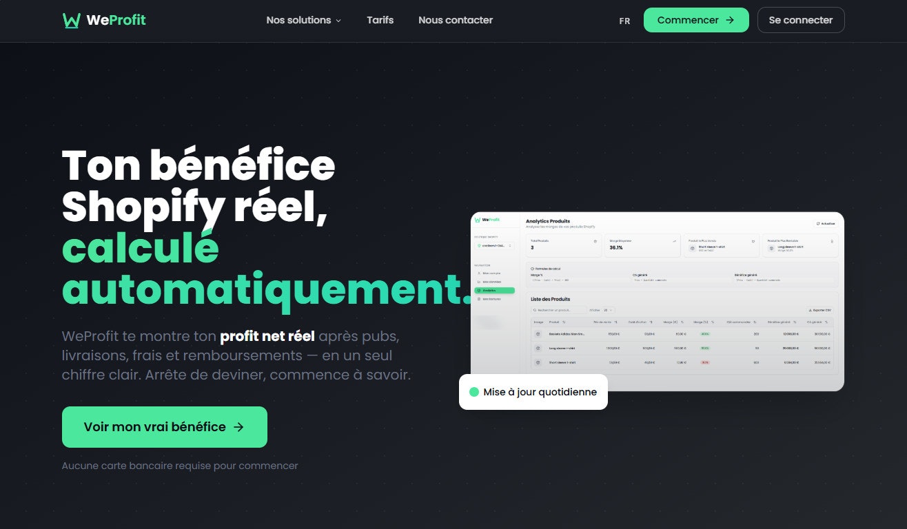 WeProfit gallery image