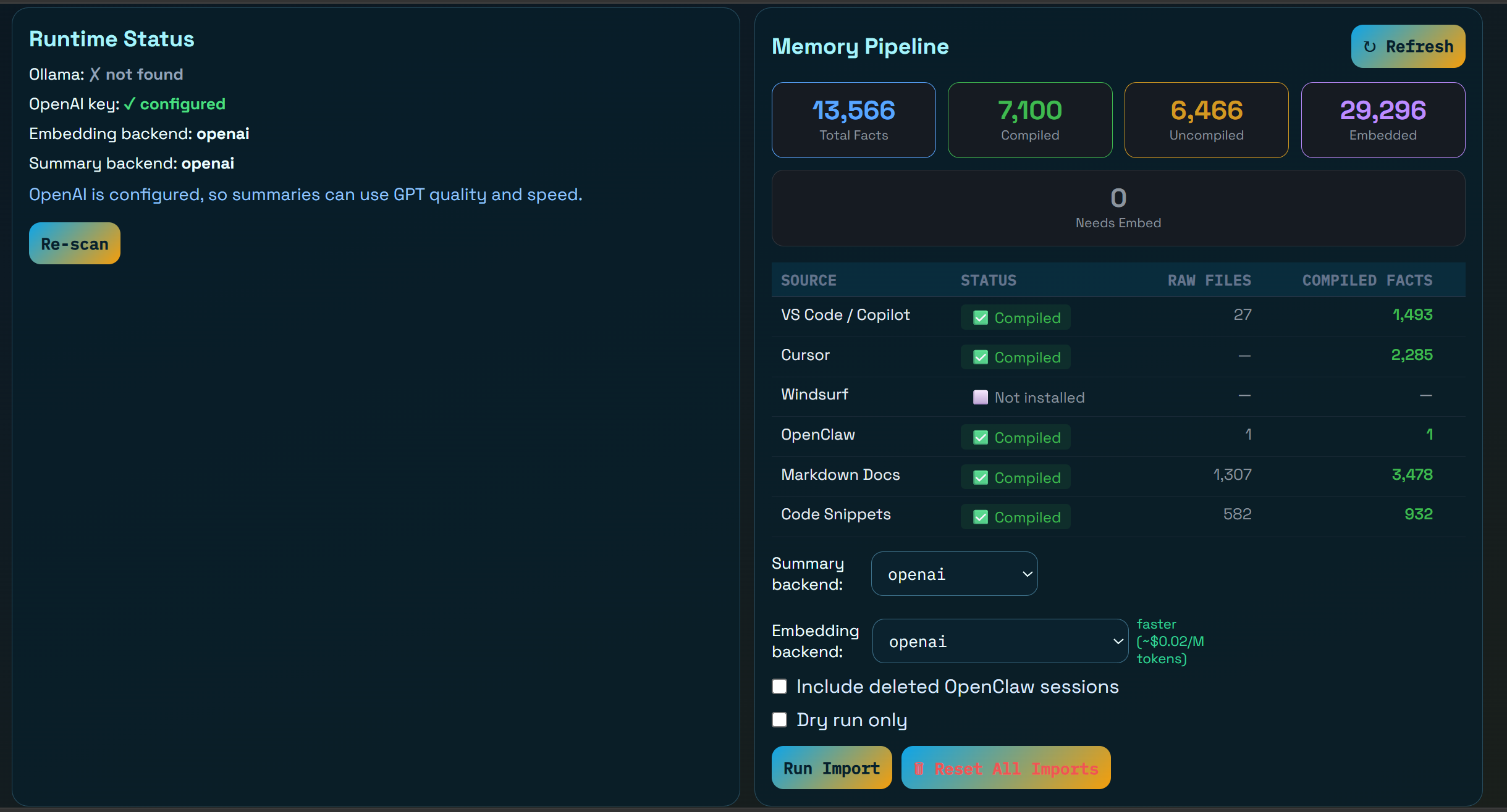ArcBrain – Persistent AI Memory Layer gallery image