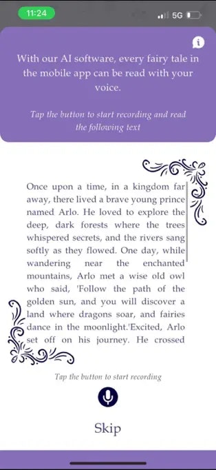 Fairy Tales Narrated With Your Voice media 5