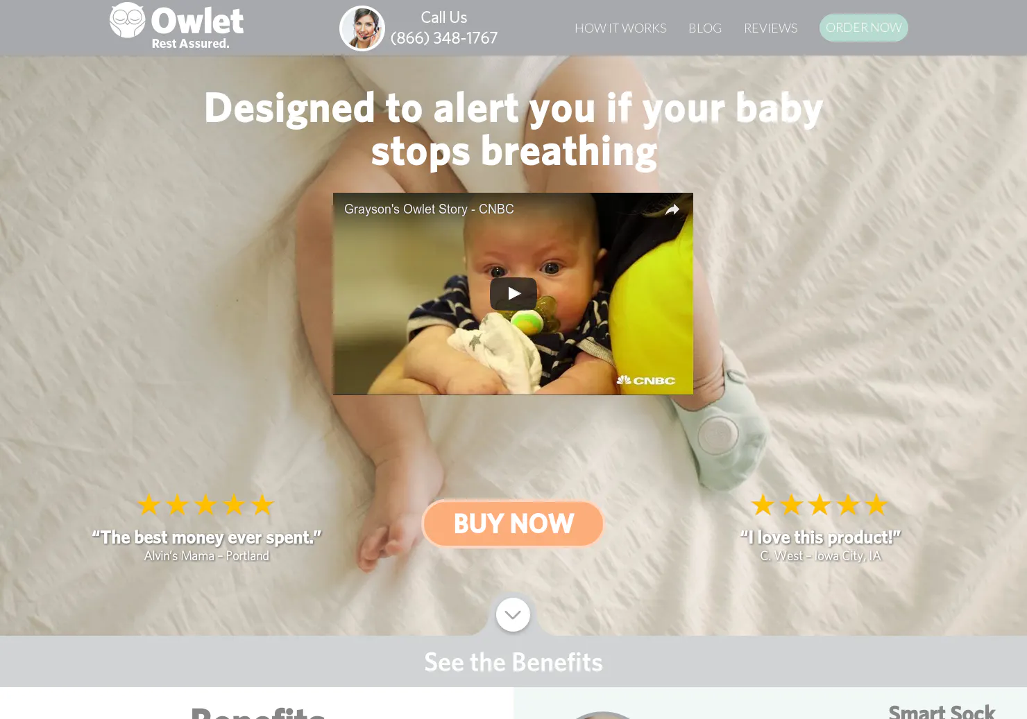 Owlet Smart Sock