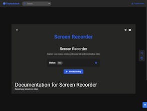 Web-based Screenrecorder gallery image