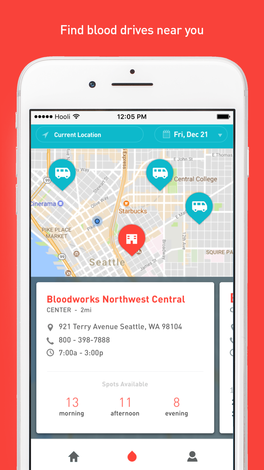 Bloodworks Donor App gallery image