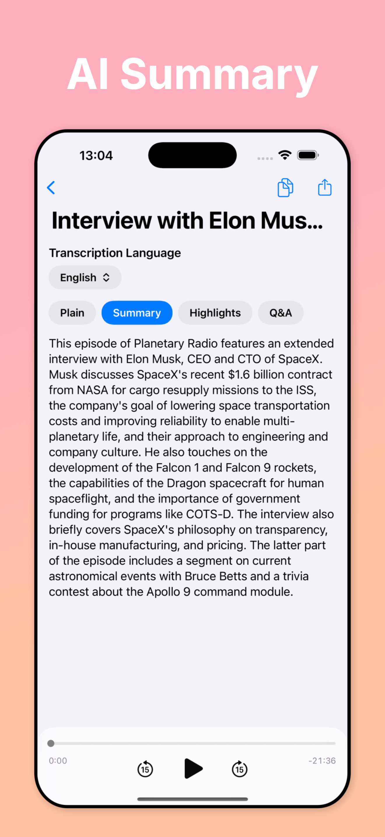 Transcribe | AI - Screenshot 4 preview