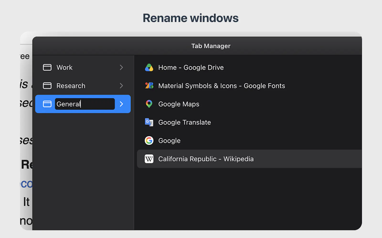 Tab Manager screenshot 6