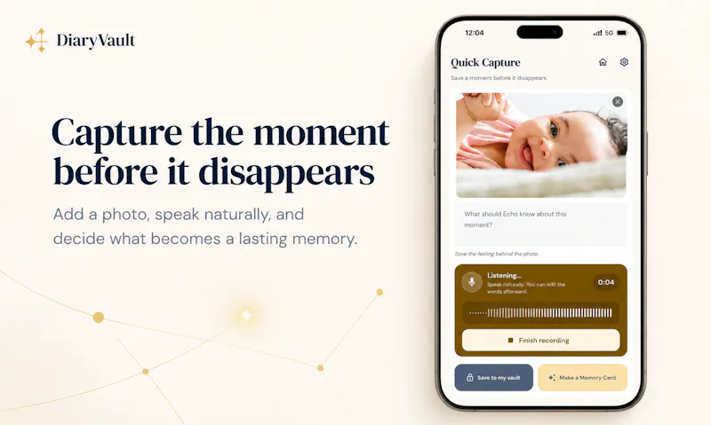 DiaryVault screenshot 2