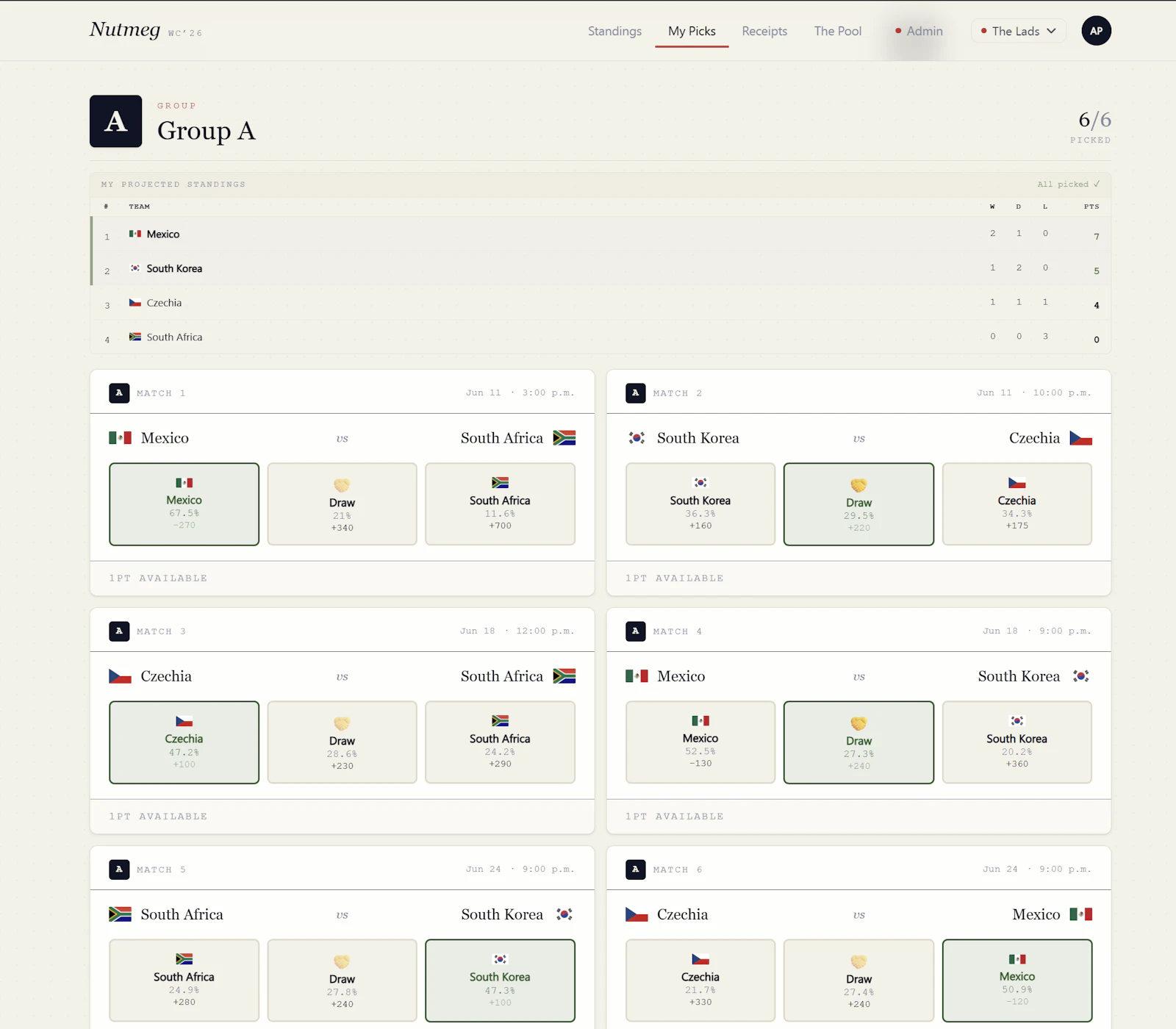 Nutmeg screenshot 4