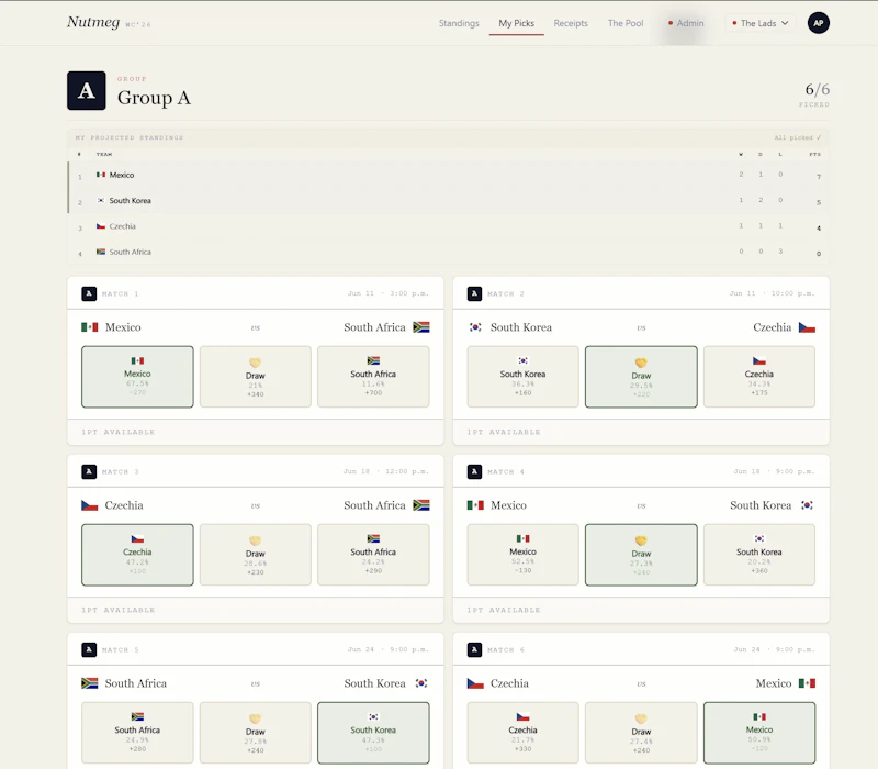 Nutmeg screenshot 4
