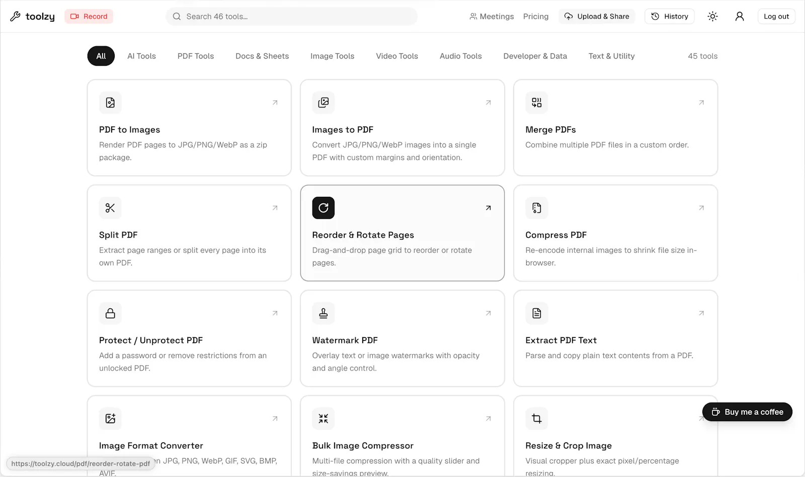 Toolzy screenshot 2