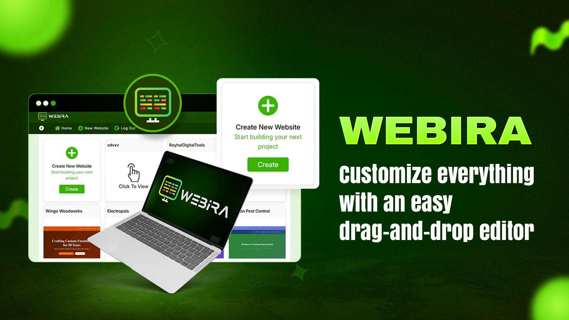 Webira - AI Website Creator gallery image