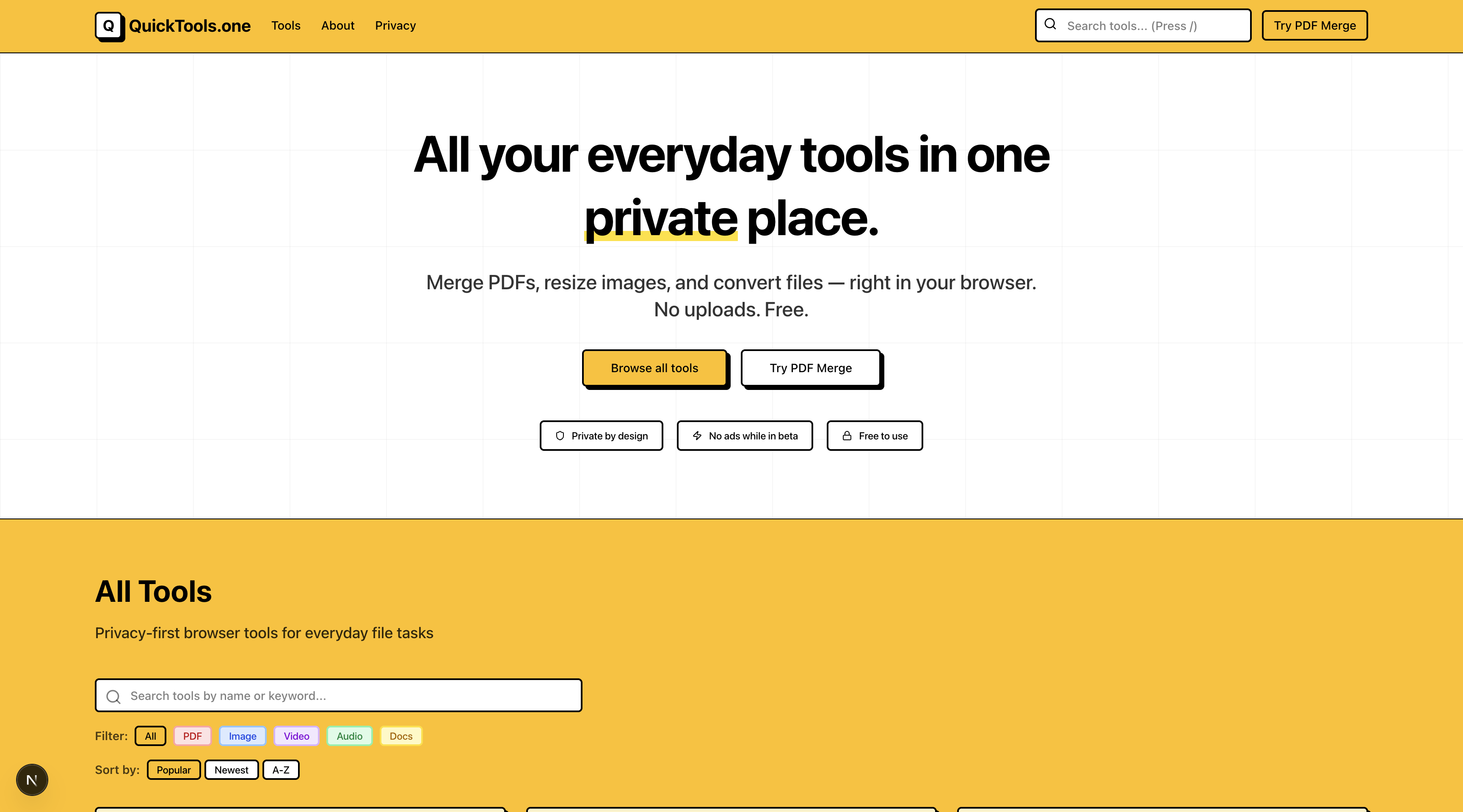 QuickTools.one gallery image