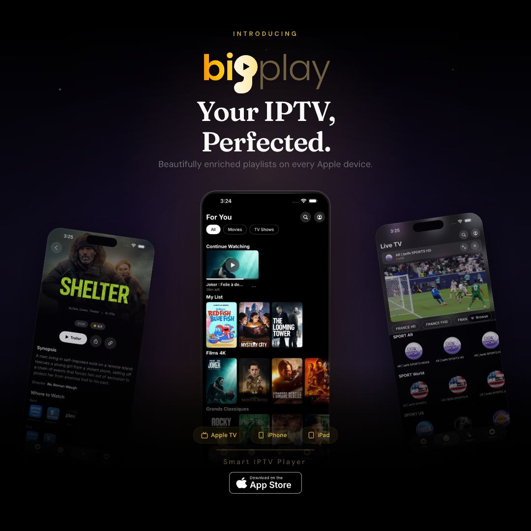 BigPlay - Smarter IPTV Player gallery image