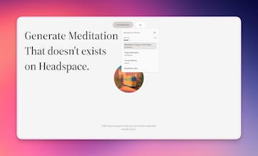 Generate Meditation gallery image