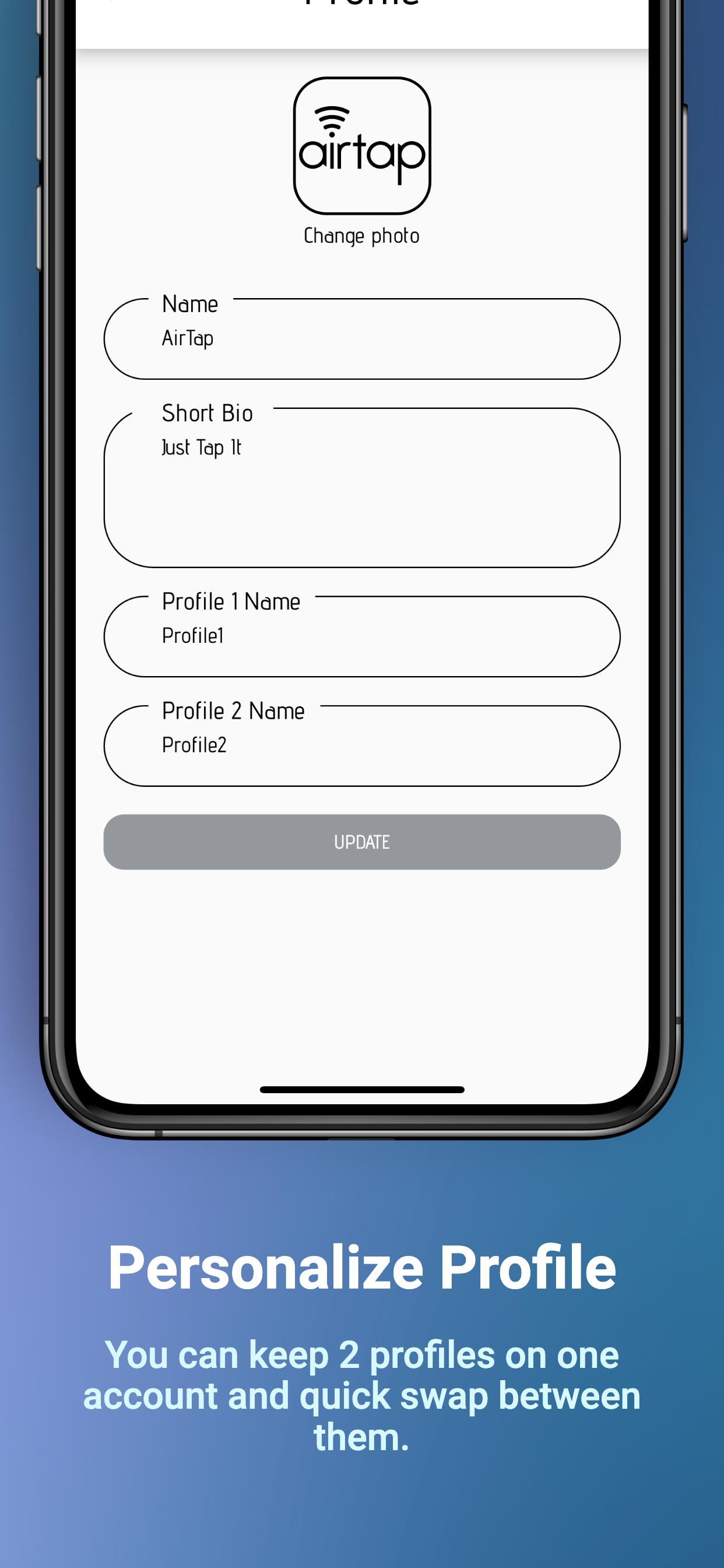 Airtap - smart social sharing! gallery image
