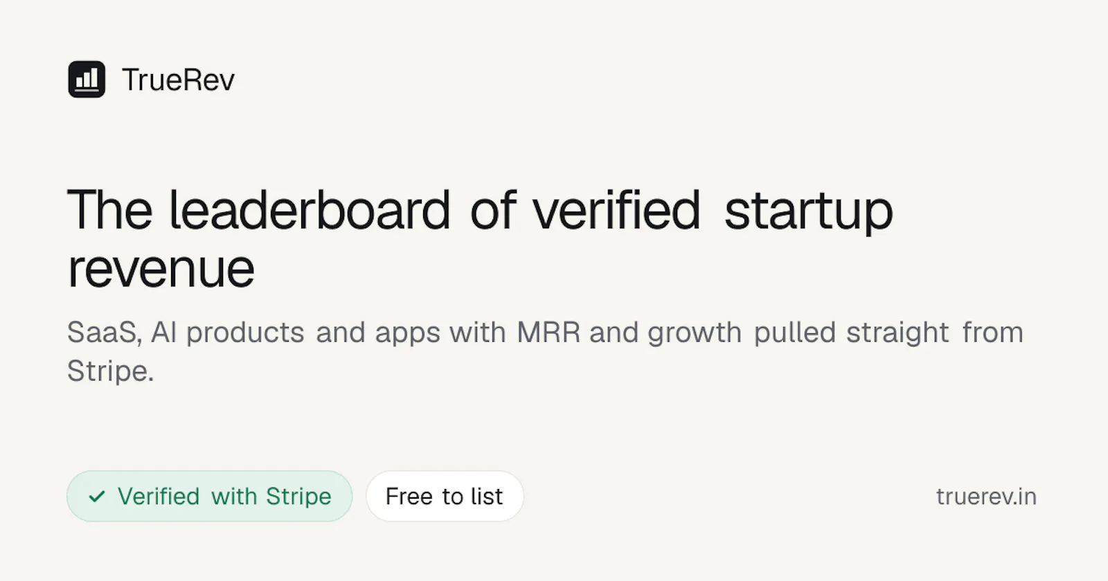 TrueRev screenshot 1
