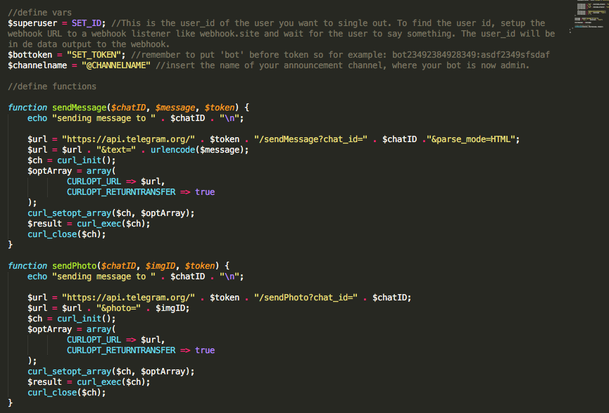 Telegram listener bot gallery image