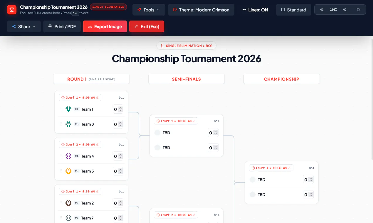 BracketEngine gallery image