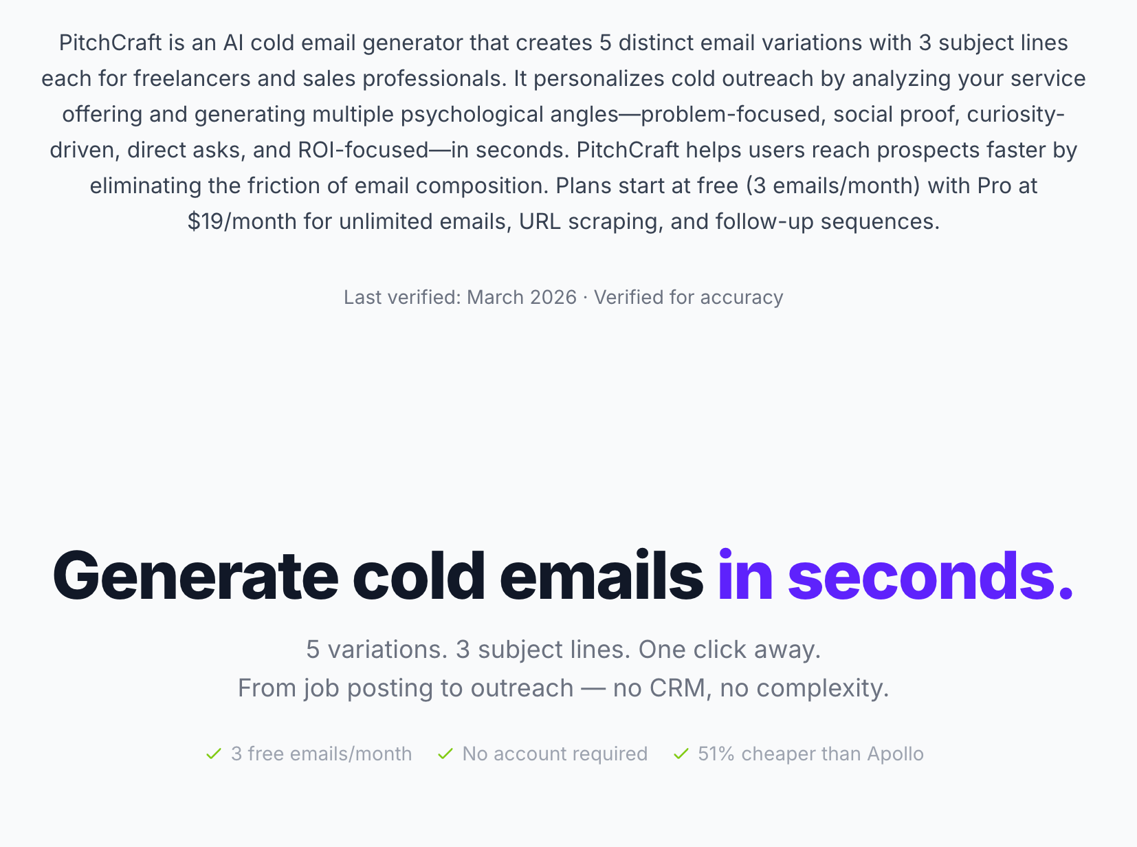 PitchCraft gallery image