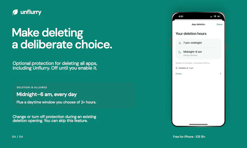 Unflurry screenshot 4