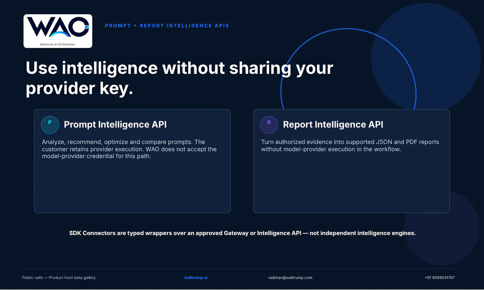 WAO - Waltrump AI Orchestrator screenshot 4