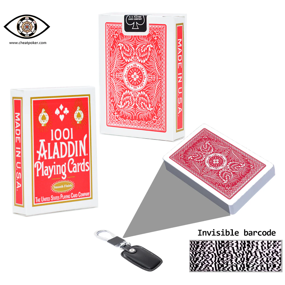 Aladdin barcode  marked cards