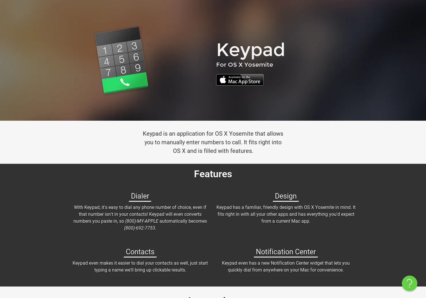 Continuity Keypad