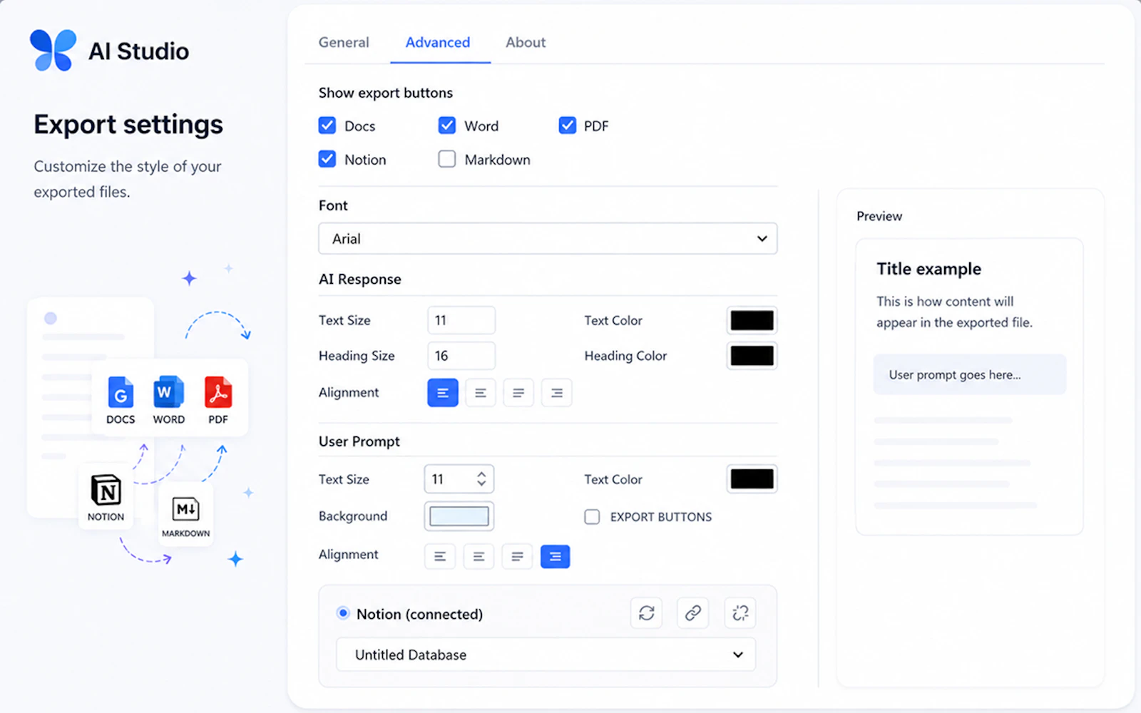 Chat Exporter for AI Studio screenshot 3