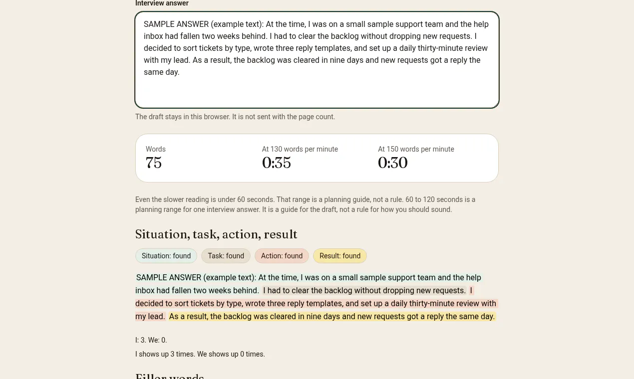 Speech Timer & STAR Checker gallery image