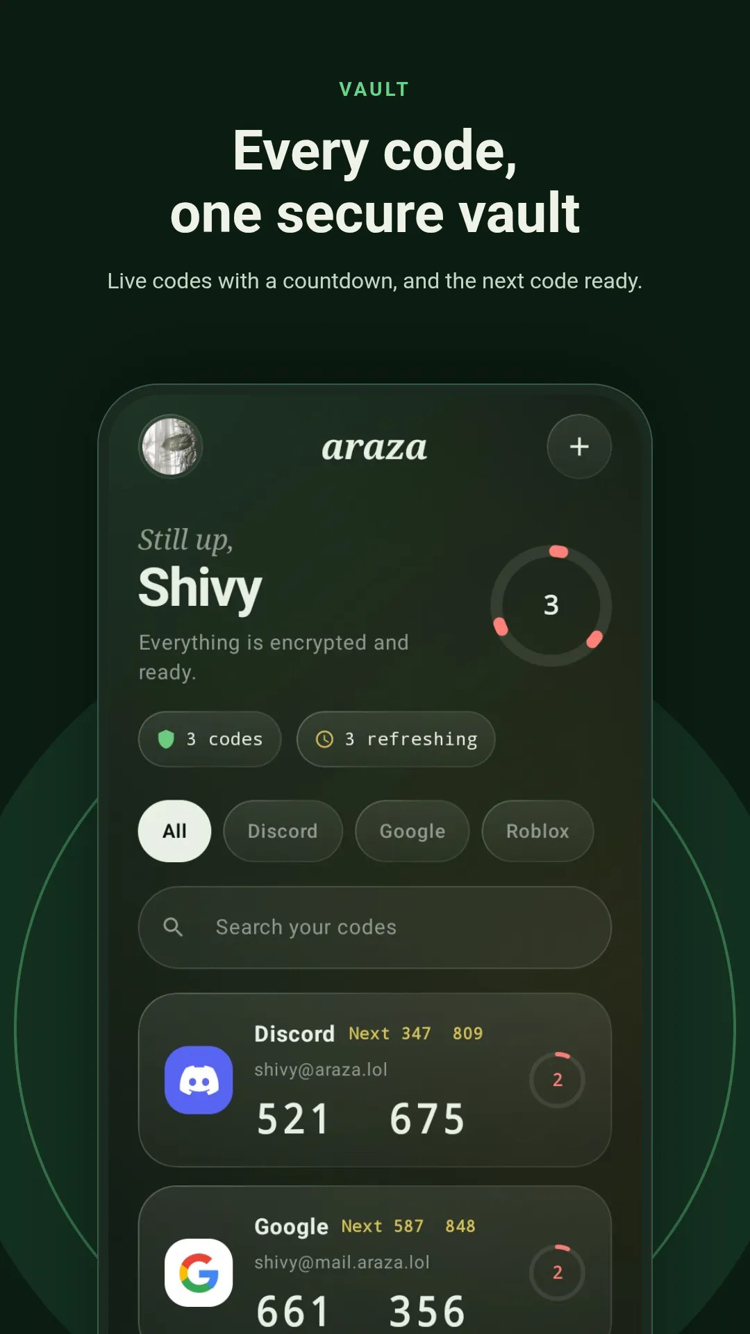 Araza Authenticator gallery image