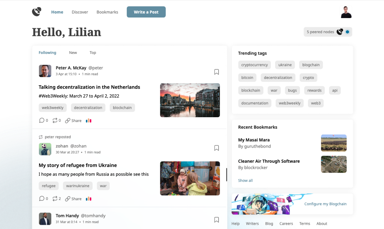 Blogchain gallery image