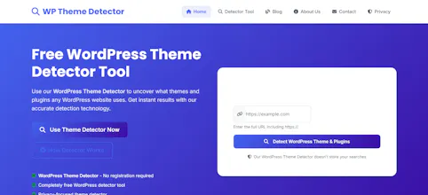 WordPress Theme Detector gallery image