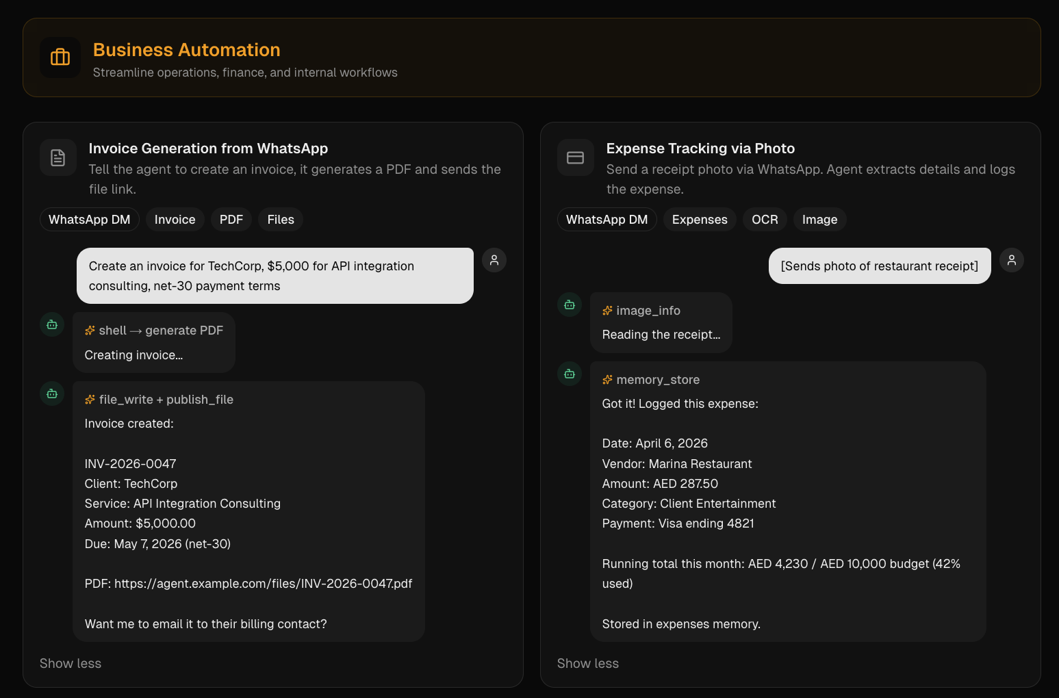 LunoGen - Ai Agent on WhatsApp gallery image