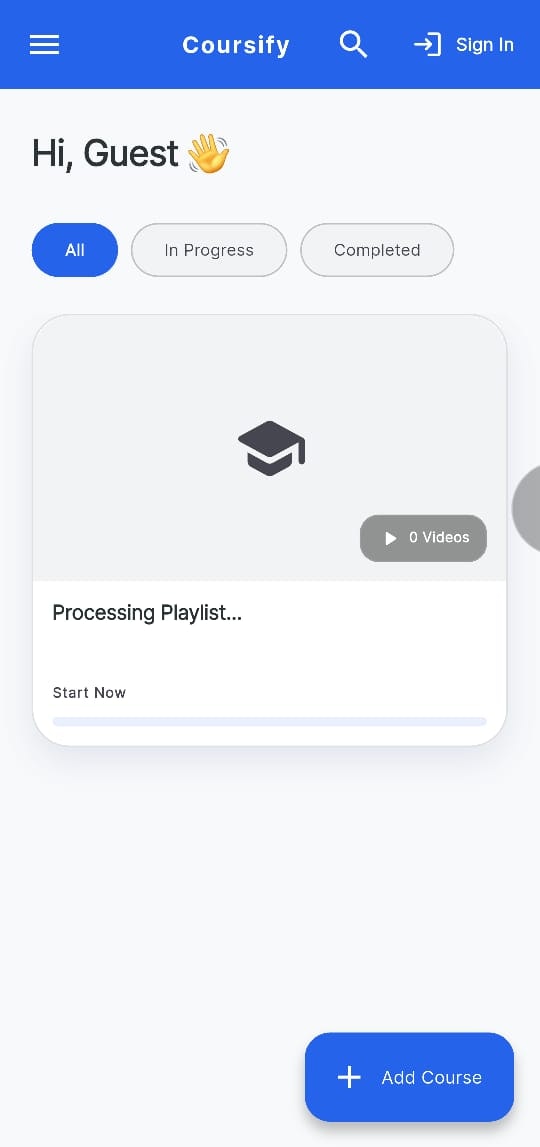 coursify - Screenshot 5 showing product features and functionality