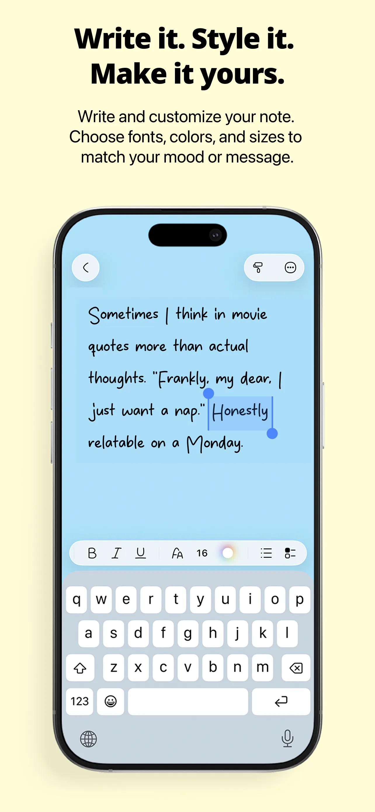 FontNotes: Style Your Thoughts gallery image