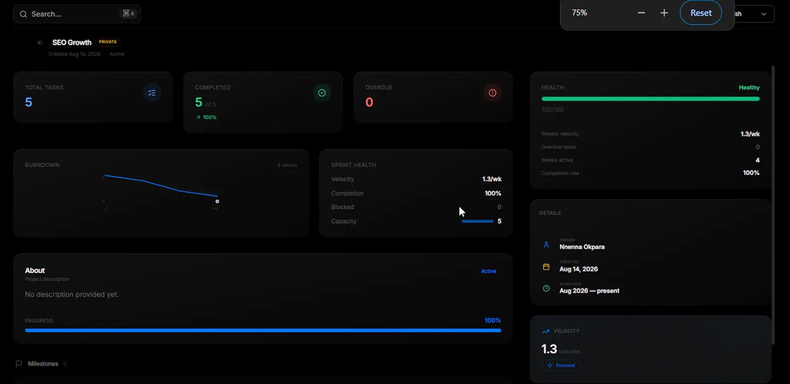 Theta PM screenshot 5