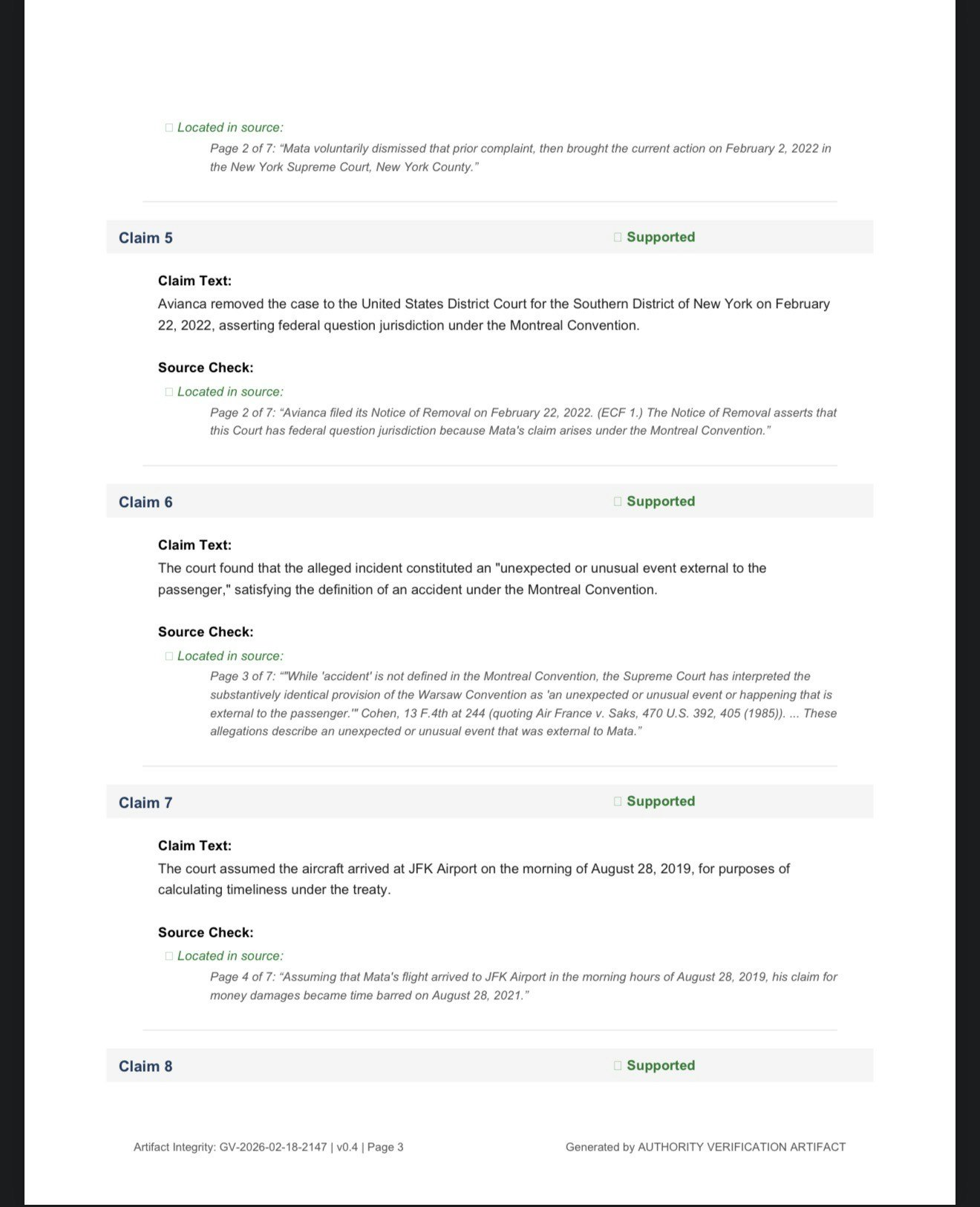 Authority Verification Engine - Screenshot 2 showing product features and functionality