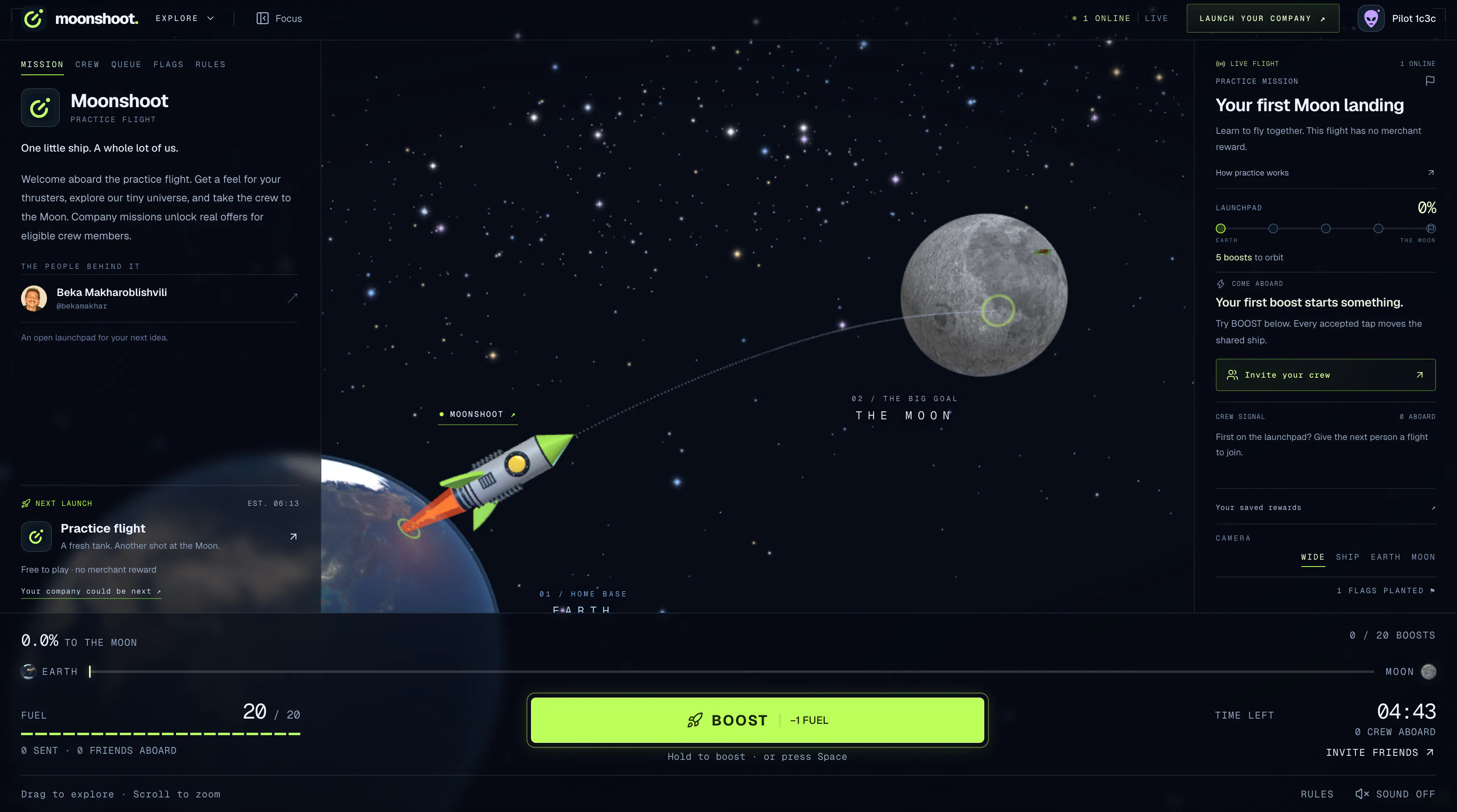 Moonshoot gallery image