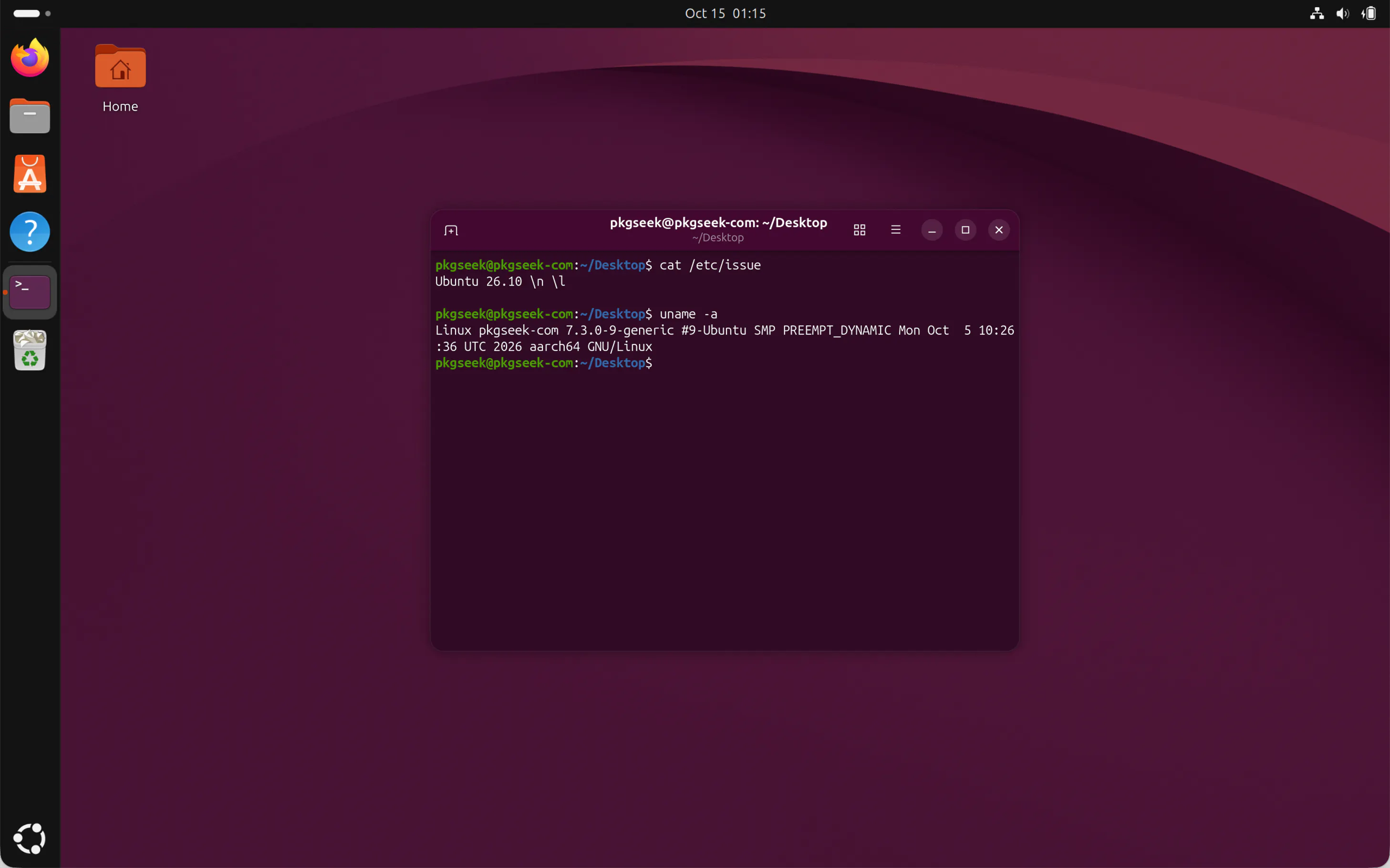Ubuntu 26.10 (Stonking Stingray) gallery image
