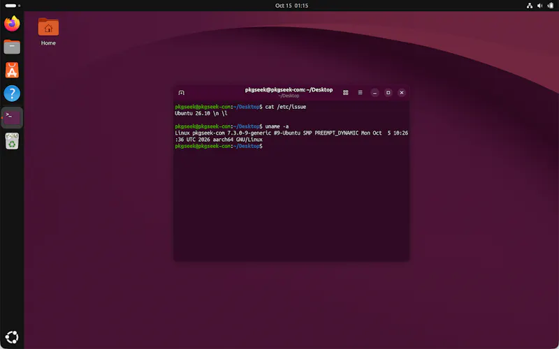 Ubuntu 26.10 (Stonking Stingray) screenshot 4