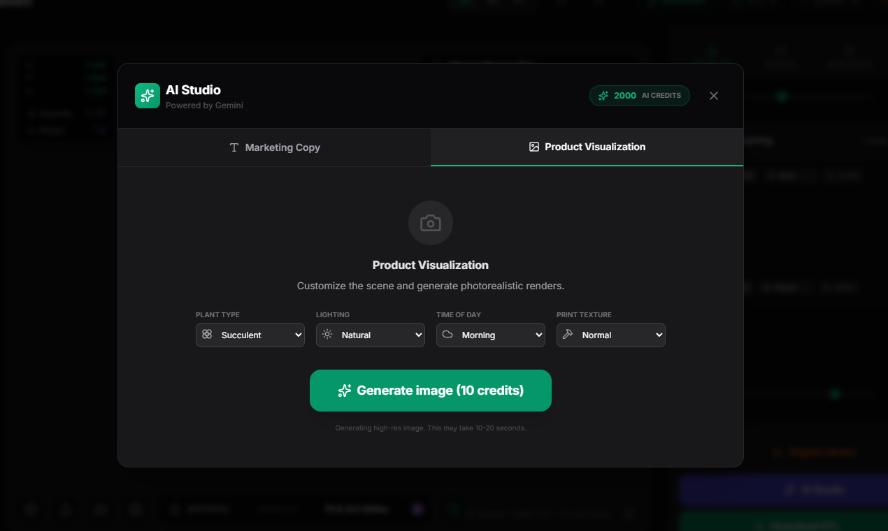 GerminaGen - Screenshot 5 showing product features and functionality