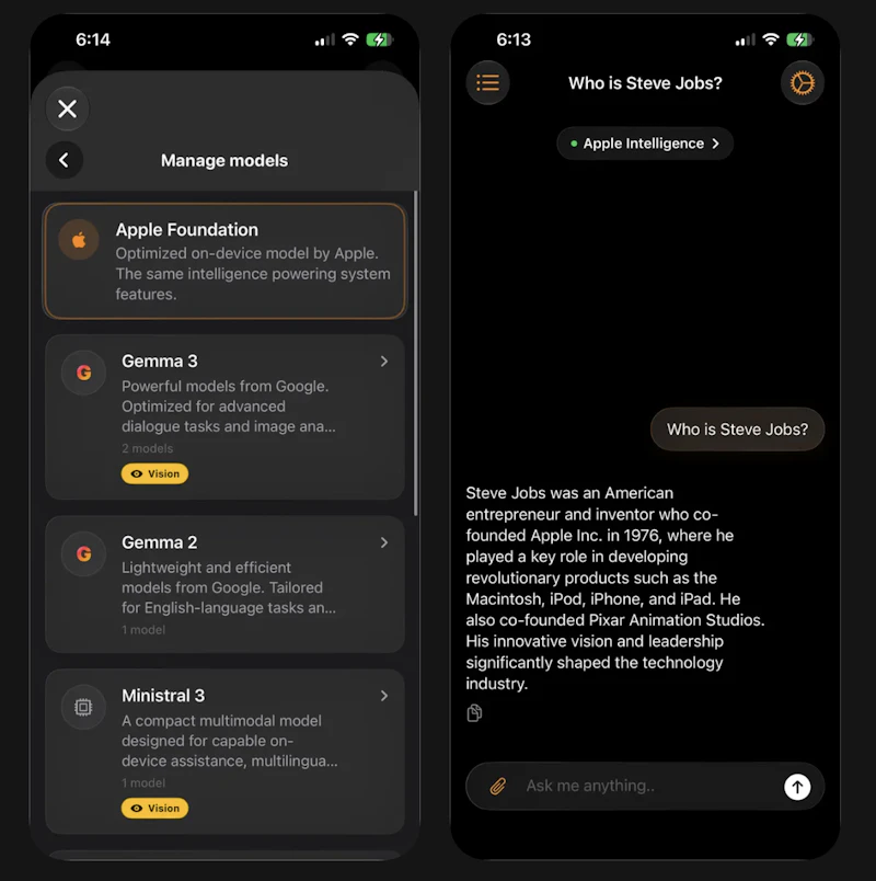 PocketMind: Offline LLM AI Assistant screenshot 1