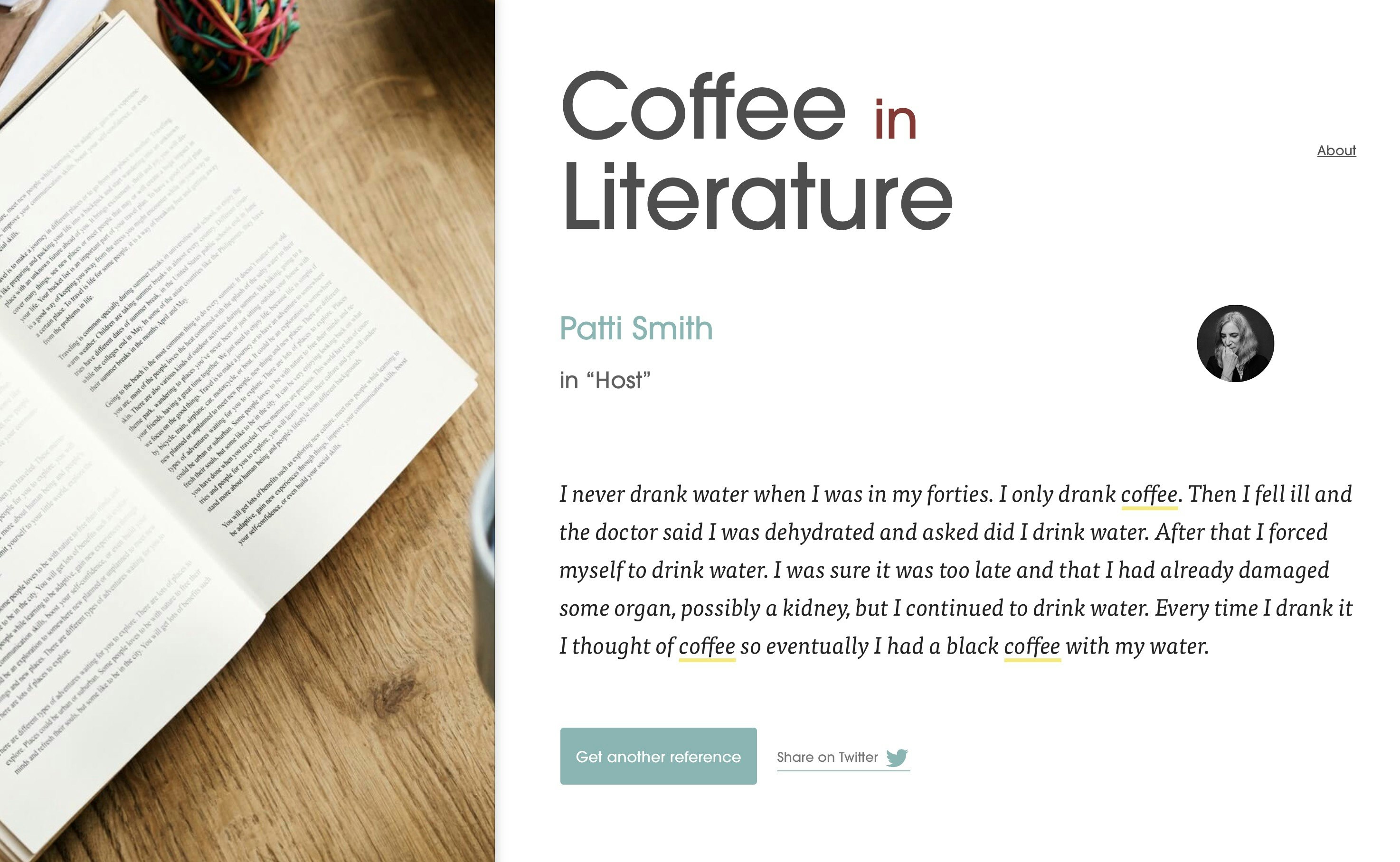 Coffee in Literature gallery image