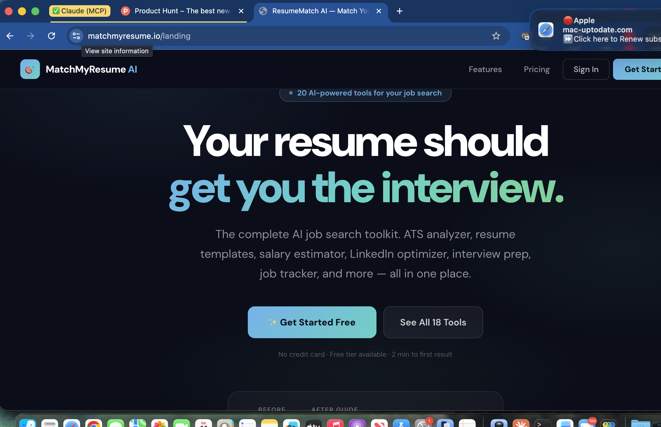 MatchMyResume AI gallery image