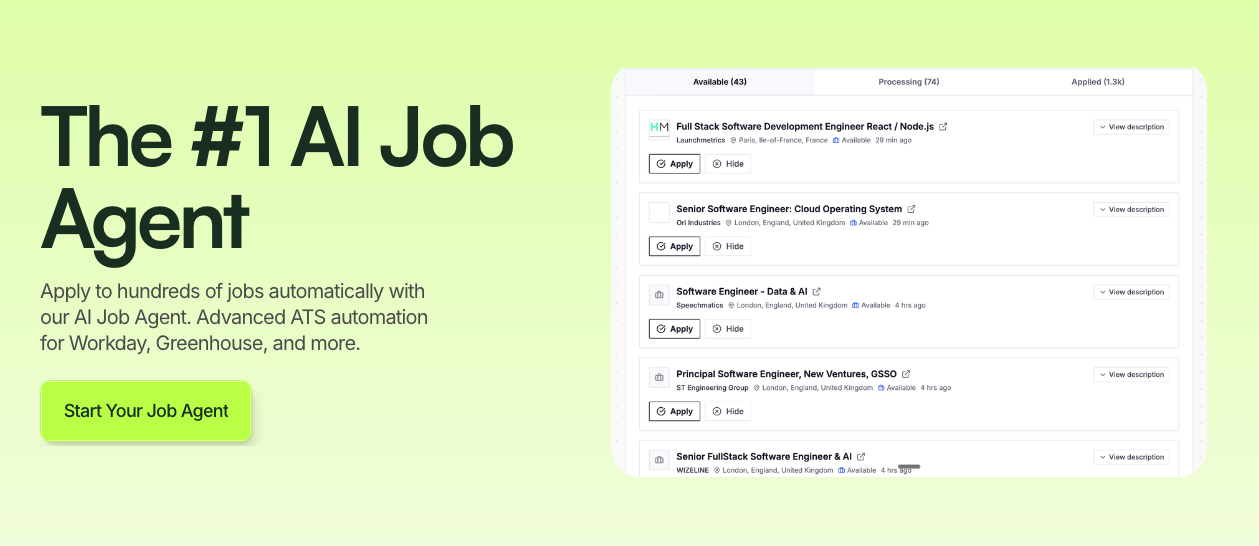 AutoApplier AI Job Agent gallery image
