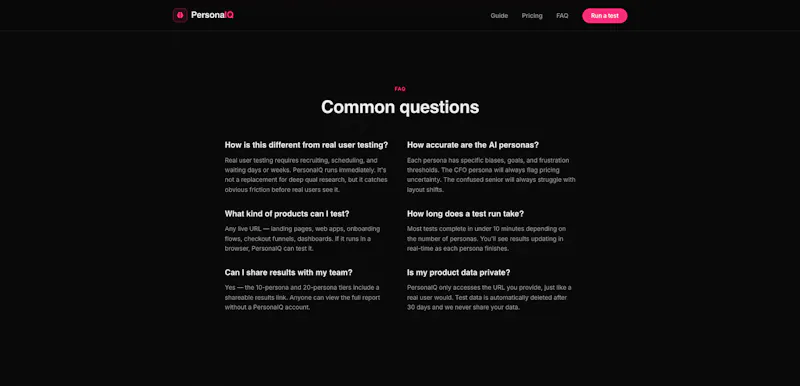 PersonaIQ screenshot 6