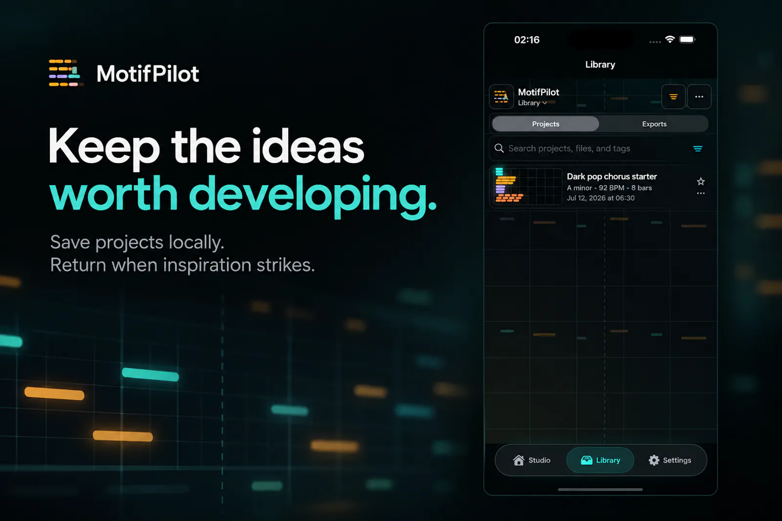 MotifPilot MIDI Generator screenshot 3